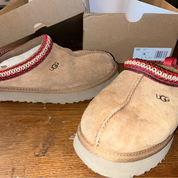 Chestnut Tazz Ugg Boot Slipper Clog - Picture 4 of 5